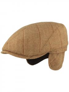 BREITER Бежевая шапка с защитой ушей