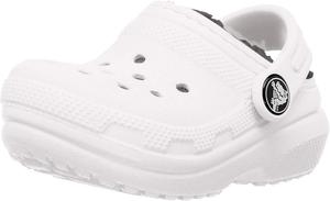 Детские классические сабо Crocs унисекс с подкладкой, Lavender/Lavender