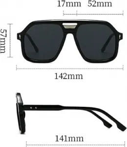 Ретро солнцезащитные очки для женщин, модные градиентные оттенки, защита от УФ-излучения UV400, мужские панк-очки, сине-зеленые солнцезащитные очки Melrose, Green