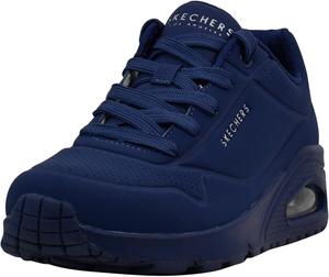 Женские кроссовки Skechers Uno Night Shades с воздушным охлаждением, темно-синий