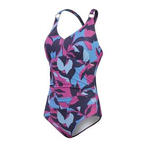 Swimming suit spdscu vnck prnt 1pc af blue/pink Speedo, мультиколор