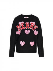 MyMo Женский свитер черного цвета