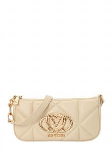 Love Moschino Плечевая сумка в пастельно-желтом цвете