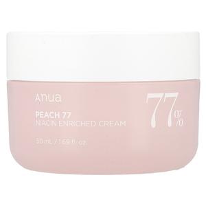 Anua, Крем, обогащенный 77% ниацином, персик, 50 мл (1,69 жидк. Унции)