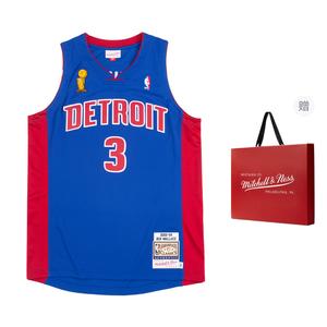 Майка Mitchell & Ness Pistons 2003 Ben Wallace Jersey Mitchell Ness, синий