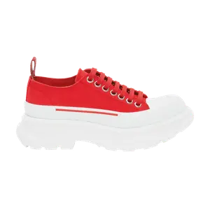 Кроссовки Alexander McQueen Alexander McQueen Tread Slick Lace Up 'Lust Red', красный