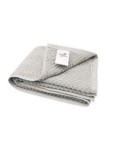 Framsohn Набор из 4 штук: органическое махровое полотенце "OCEAN" цвета "Оксфорд" - (Д) 100 x (Ш) 50 см