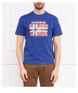 Футболка s-guiro Regular fit Napapijri, синий