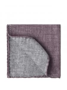 Шелковый нагрудный платок Brunello Cucinelli, фиолетовый