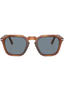Солнцезащитные очки в квадратной оправе Persol, коричневый
