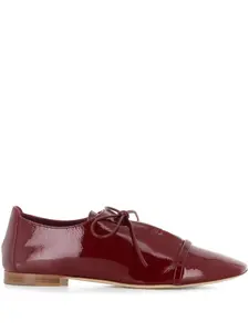 Лакированные оксфорды Jean Malone Souliers, коричневый