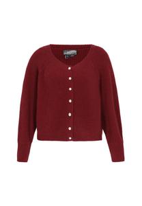 Кардиган оверсайз DreiMaster Vintage Vintage, бургундия