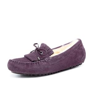 Повседневные женские туфли OZZEG, темно-фиолетовый