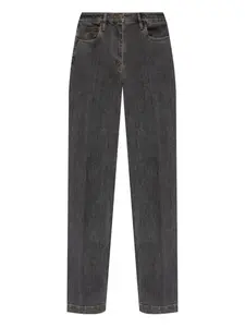 Джинсы с логотипом Pegaso ETRO, серый