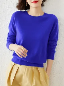 Простые вязаные топы. Женские топы Doux Belle, цвет Royal Blue