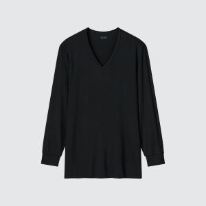 Футболка Uniqlo Heattech с V-образным вырезом