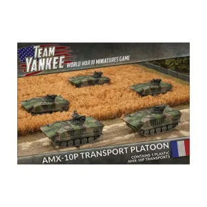 Транспортный взвод АМХ-10П, Team Yankee - World War III - French Army (1:100) (Plastic)