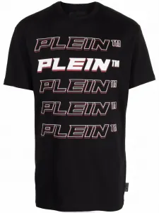 Футболка Plein с логотипом Philipp Plein, черный