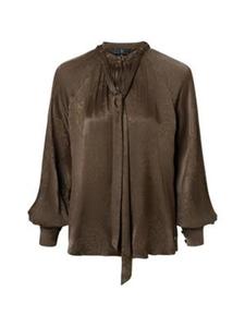 Блузка Bension темно-коричневого цвета Mart Visser