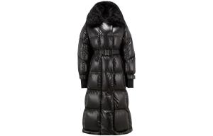 Пуховик женский черный Moncler