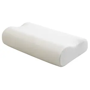 Подушка для шеи Lily, эргономичная подушка с разгрузкой давления Наполнитель: вязкоупругая пена Чехол: полиэстер 1 шт. Подушка размером 35x60 см, оптимальный поддерживающий комфорт Jekatex, Champagner