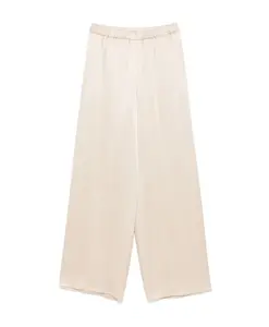 Бежевые брюки с эластичным поясом и карманами. Antonelli Firenze, бежевый