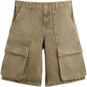 Джинсовые шорты мужские цвета сигары Zara, цвет Cigar color