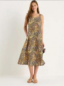 Bianco Lucci Летнее платье желтого цвета