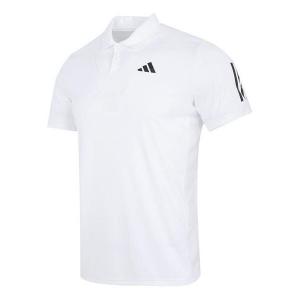 Рубашка поло клубные 3 полоски рубашка поло Adidas, белый
