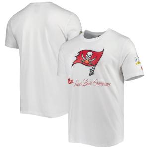 Мужская белая футболка Tampa Bay Buccaneers Historic Champs New Era