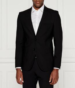 Шерстяная куртка HUGO elegante Regular Fit, черный