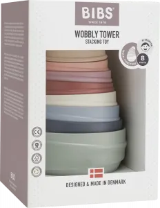 Штабелируемая башня пастельная радуга 1 шт. BIBS