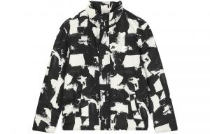 Пуховик мужской с принтом по всей поверхности FILA