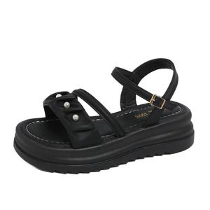 Zomila Женские сандалии на одной застежке черные, цвет Black