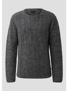 вязаный свитер в цвете 95W0_сланцево-серый QS