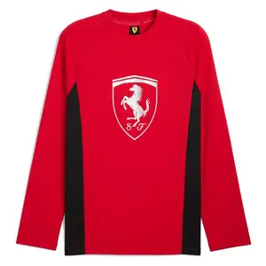 Лонгслив Puma Ferrari Lifestyle, красный
