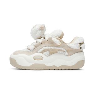 Cloud Cotton CloudNine V1 Low Top Женские скейтбордские кеды Пшеничный умбра/Молочный белый Champion