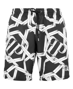 Спортивные шорты pp цепочки Philipp Plein, черный