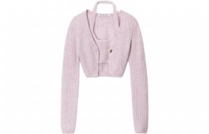 Кардиган-бюстье Twinset Hybrid от Alexander Wang, фиолетовый