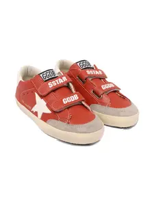 Кроссовки старой школы с ремешками на липучках Golden Goose Kids