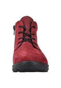 Ботильоны на шнуровке Rieker, красный