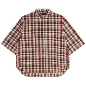 Рубашка Willy Chavarria Hacienda Short-Sleeve Shirt, Brown
