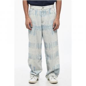 Брюки VAST CUT с эффектом вельветового батика Our Legacy, Blue