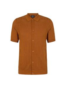 Рубашка на пуговицах классического кроя STRELLSON Adrian , Cognac
