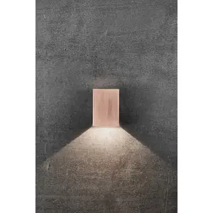 Настенный светильник LED FOLD с LED-модулем теплого белого света, магнитное крепление, +LED-модуль, +3 световые шаблоны, устойчив к морской воде Nordlux, Kupferfarben