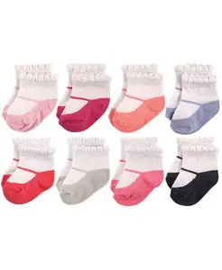 Носки Hudson для девочек, 8 пар Hudson Baby, розовый