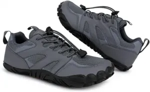 Мужские походные туфли с нескользящей подошвой, быстросохнущие водные туфли для пляжа, плавания, скалолазания, легкие аква-туфли для походов по рекам, велоспорта и занятий на открытом воздухе босиком Qacksv, серый