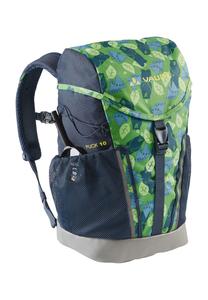Детский рюкзак Шайба 10, мягкая спинка, нагрудный ремень VAUDE, цвет Green Eclipse