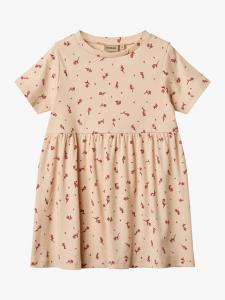 Детское платье Anna с короткими рукавами WHEAT, Pink/Multi