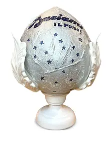 Скульптура baciami il pumo, 23х15 см, Vj’S Mind, серый